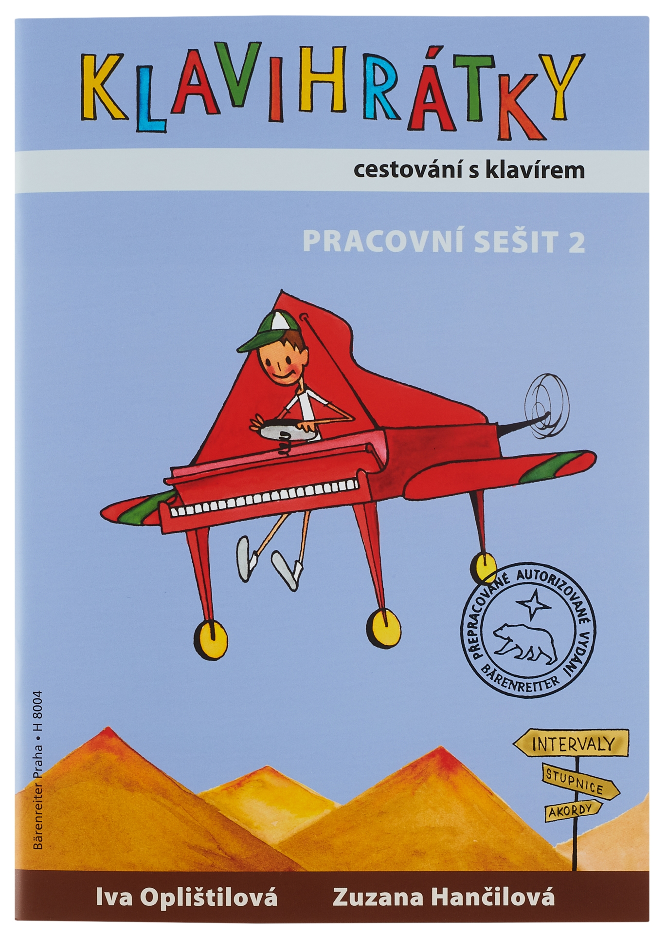 Klavihrátky - cestování s klavírem - pracovní sešit 2